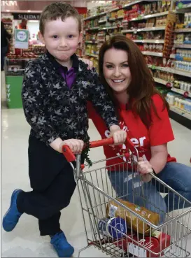  ??  ?? Mairead Ronan meets James Furlong from Adamstown.