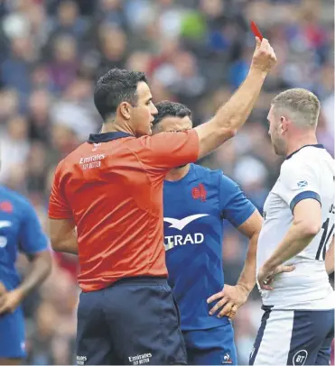  ?? ?? World Rugby is trialling changes to the red card rule that would allow teams to replace the sent off player after 20 minutes