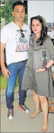  ??  ?? Bobby Deol and Tanya Deol