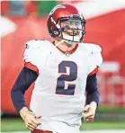  ?? BRAD VEST/THE COMMERCIAL APPEAL ?? Johnny Manziel made his AAF debut in the Express’ OT win over the Iron.