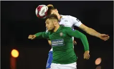  ??  ?? Ger Pender is leaving Bray Wanderers.