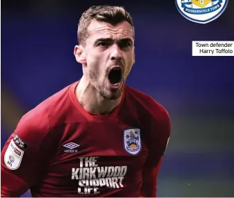  ??  ?? Town defender
Harry Toffolo