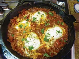  ?? LINDA GASSENHEIM­ER / TRIBUNE NEWS SERVICE ?? Shakshuka.