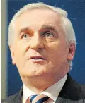  ?? [AP] ?? Bertie Ahern in seiner Zeit als Taoiseach.