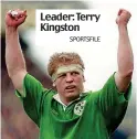  ?? SPORTSFILE ?? Leader: Terry Kingston