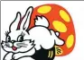  ??  ?? White Rabbit candy logo