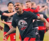  ??  ?? 2) Kevin Prince Boateng, dell’Eintracht