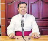  ?? /CORTESÍA DIÓCESIS DE TEHUACÁN ?? de Tehuacán