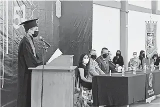  ?? FOTOS: TONATIUH HERNÁNDEZ ?? Se realizó en el auditorio de la escuela.