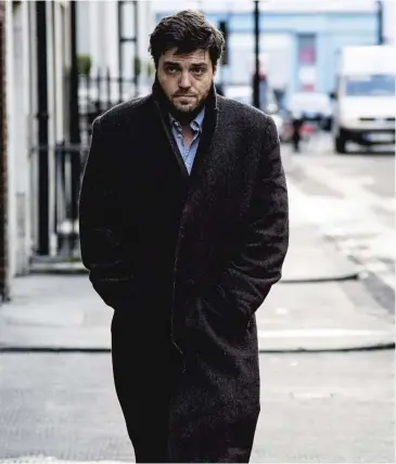  ??  ?? Tom Burke as Cormoran Strike, main; Jenna Coleman and Tom Hughes in
inset