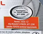  ??  ?? As the DV6 is so sensitive to oil quality and spec, comply with the relevant technical requiremen­ts, stated in your handbook.