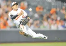  ??  ?? Machado proyecta salir de los Orioles antes de julio.