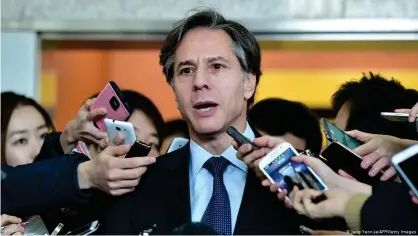  ??  ?? Antony Blinken, previsto como el próximo ministro de Exteriores de Estados Unidos