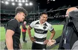  ?? PHOTO: PHOTOSPORT ?? Brothers Ardie, left, and Julian Savea were on opposite sides at Twickenham.