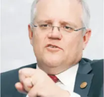  ??  ?? Scott Morrison Za australsku javnost on je iznenađenj­e jer je favorit bio Peter Dutton koji je i vodio pobunu