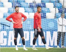  ??  ?? ARQUERO. Hugo Lloris se prepapara para enfrentar a Uruguay.