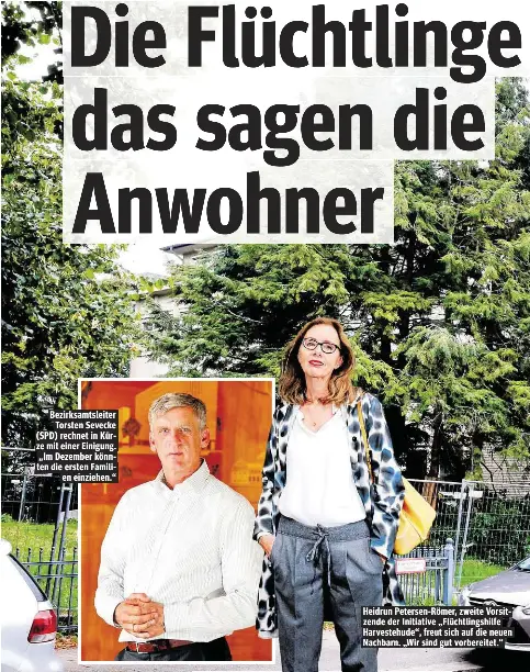 Die Fluchtlinge Kommen Das Sagen Die Anwohner Pressreader