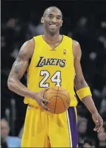  ?? Kevork Djansezian / Getty Images ?? Kobe Bryant, who died in a January helicopter crash, is part of a starstudde­d Hall of Fame Class of 2020.