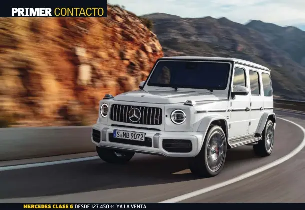  ??  ?? MERCEDES CLASE G DESDE 127.450 € YA LA VENTA