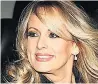  ??  ?? VICTIM Stormy Daniels