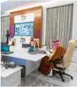  ?? Foto: Saudi Press Agendy/dpa ?? König Salman bin Abdulaziz Al Saud (rechts) von Saudi‰Arabien führt den Vorsitz beim virtuellen G20‰Gipfel.