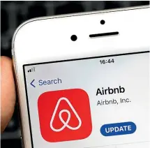  ?? ?? Airbnb says it and its hosts are best viewed as being a market, rather than a ‘‘single large entity’’.