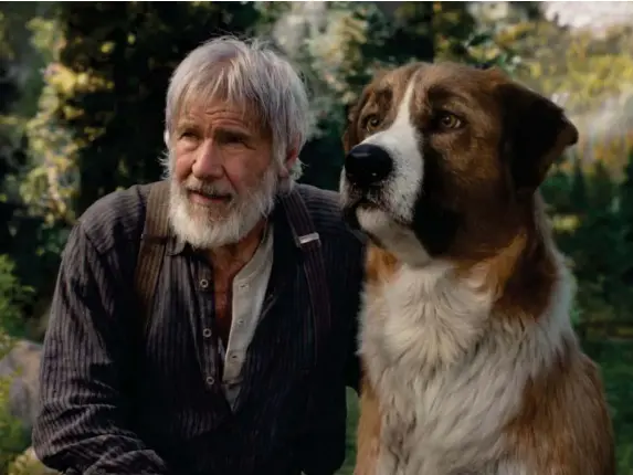  ?? (Twentieth Century Fox) ?? Harrison Ford, here in ‘The Call of the Wild’, is 78 today