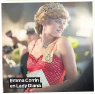  ??  ?? Emma Corrin en Lady Diana
