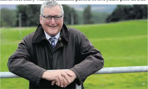  ??  ?? CANDID: Fergus Ewing said his department was having ‘trouble administer­ing the current scheme, never mind replacing it with new one’