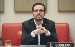  ?? EFE ?? El ministro de Consumo, Alberto Garzón.