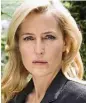  ??  ?? A Yank in England: Gillian Anderson (clockwise from left) as Anna Pavlovna in War And Peace, Miss Havisham in Great Expectatio­ns, Scully in The X Files and DSI Stella Gibson in The Fall