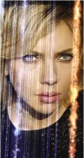  ??  ?? Scarlett Johansson stars in sci-fi action Lucy, E4, 9pm