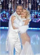  ?? Trae Patton/NBC ?? Derek Hough and his sister, Julianne Hough, host “Holidays With the Houghs” on NBC.