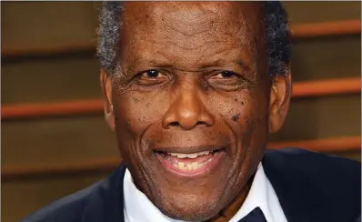  ?? ?? The late Sidney Poitier
