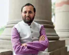  ??  ?? HOW GREEN IS... Union minister Prakash Javadekar