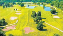  ?? DISTRICT COOK COUNTY FOREST PRESERVE ?? River Oaks Golf Course in Calumet City is in line for possible improvemen­ts under plans being considered by the Cook County Forest Preserve District.