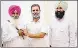  ?? HT PHOTO ?? Congress leader Rahul Gandhi welcoming Bains brothers into the party fold in New Delhi on Sunday.