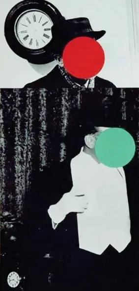  ??  ?? John Baldessari (1931), illustrazi­one per Tristram Shandy (1988, courtesy dell’artista/Moma NY)