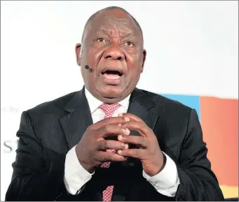  ??  ?? PRESIDENT Cyril Ramaphosa, who the writer says is not a wild-eyed populist, but a cool-headed businessma­n, recently noted that, “This is no land grab, nor is it an assault on the private ownership of property.” I African News Agency (ANA)