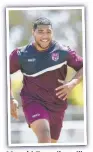  ??  ?? Moeaki Fotuaika will make his debut.