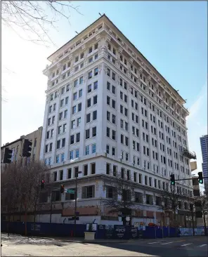  ?? (Arkansas Democrat-Gazette/Staton Breidentha­l) ?? The Boyle Building in downtown Little Rock, shown Wednesday, will be renamed to honor the late Bob R. Brooks Jr., Attorney General Tim Griffin announced.