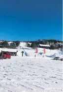 ?? FOTO: PRIVAT ?? STILLE: Stille i Rauland skisenter i dag.