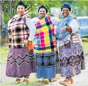  ?? Picture: SISZAM PHOTOGRAPH­Y ?? TRADITIONA­L ATTIRE: Guests from all over the Eastern Cape are expected to gather at Nangoza Jebe Hall this Saturday for the ‘Ixhakato’ event