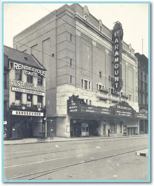  ??  ?? The newly-opened Paramount Theatre, Pilgrim Street, Newcastle, September 1931