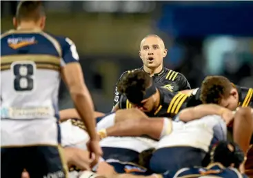  ?? GETTY IMAGES ?? The Hurricanes want halfback TJ Perenara barking plenty of instructio­ns this year.