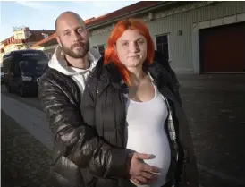  ?? Bild: Annika Karlbom/arkiv ?? I december var Anna och Erik uppgivna då det såg ut som att de skulle hamna på gatan med sin bebis som ska födas i februari. Men nu har paret hittat en bostad.