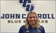  ?? JOHN CARROLL ATHLETICS ?? Beth Andrews was named John Carroll women’s basketball head coach on Nov. 5.