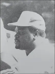  ?? SUBMITTED PHOTO ?? Former Lackey head football coach Mike Brown, who led the Chargers to the Class B state championsh­ip in 1986, died Sept. 8. La Plata head coach Rod Milstead was a member of that team. Milstead said Brown was a father figure to him and many young men at...