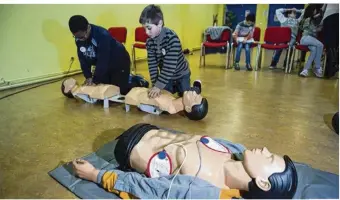  ?? ©LPB / P.Charlier ?? Les enfants du conseil municipal des jeunes de Roissy-en-Brie, lors de l’atelier du mercredi 10 février 2016