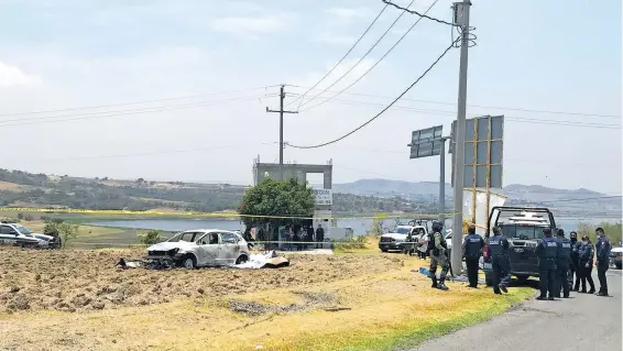  ?? / FOTOS ARCHIVO EL SOL DE PUEBLA ?? Fueron calcinados dentro de su auto